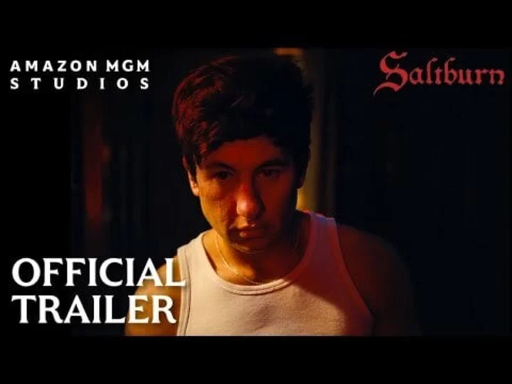 Barry Keoghan invades Jacob Elordi's world in seductive 'Saltburn' trailer