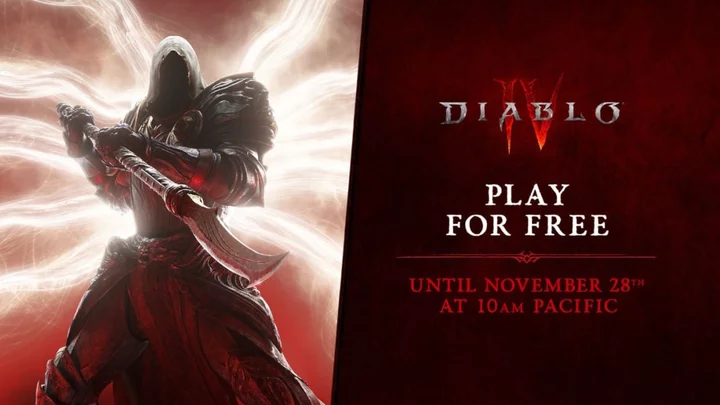 Play Diablo IV for Free Until Nov. 28