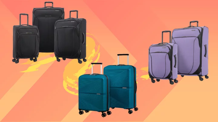 Get Prime Day discounts on these American Tourister luggage sets