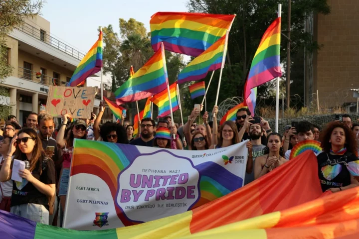 Bicommunal Pride march unites divided Cyprus capital