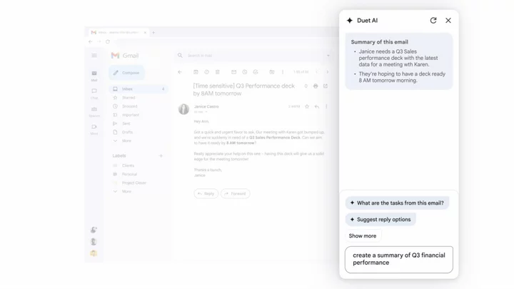 Duet AI, Google Workspace's little helper, is now available to the masses