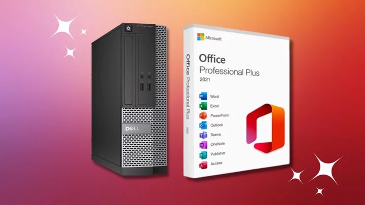 Get a Dell PC and a Microsoft Office license for $380