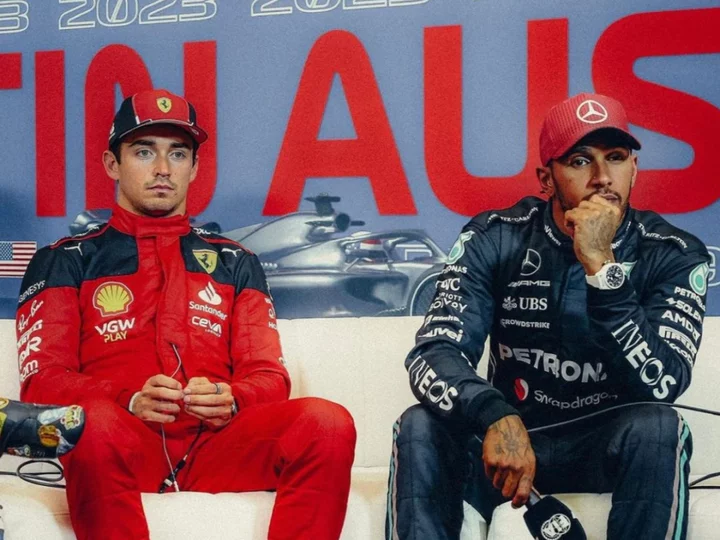 Lewis Hamilton and Charles Leclerc post amusing joint Instagram after disqualification