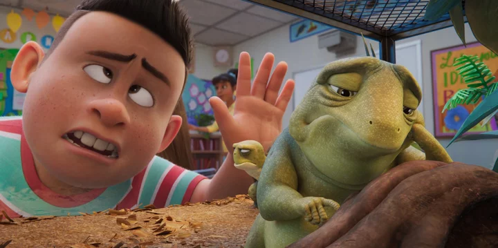 Adam Sandler voices a school lizard in 'Leo' trailer