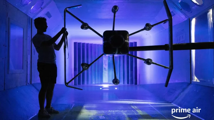 Amazon promises speedy drone deliveries in the UK