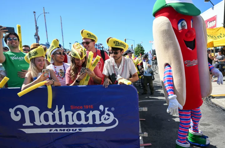 What time is the Nathan’s Hot Dog Eating Contest?