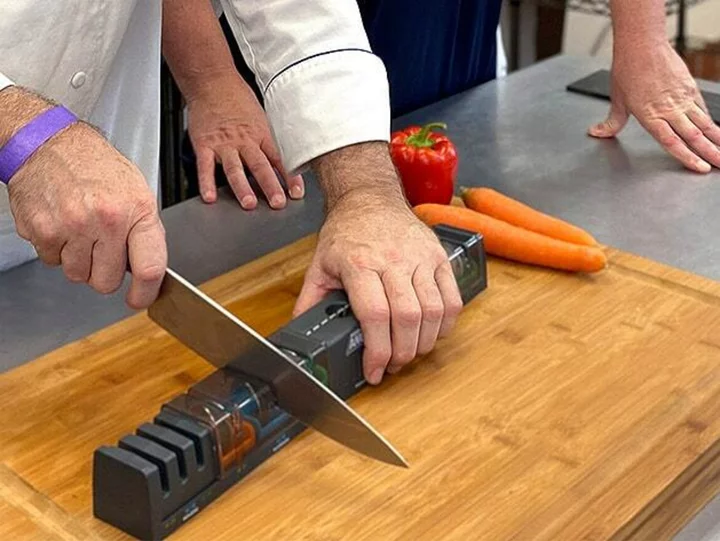 Keep your knives in good shape with this $70 knife sharpener