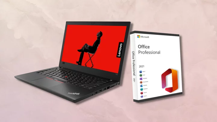 Refurbished Lenovo ThinkPad and a lifetime of MS Office: Just $359.98