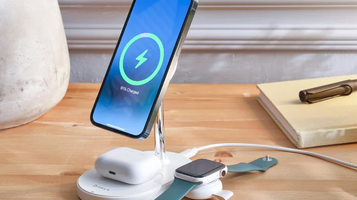 Power up your iPhone, AirPods, and Apple Watch with this $148 wireless charging station