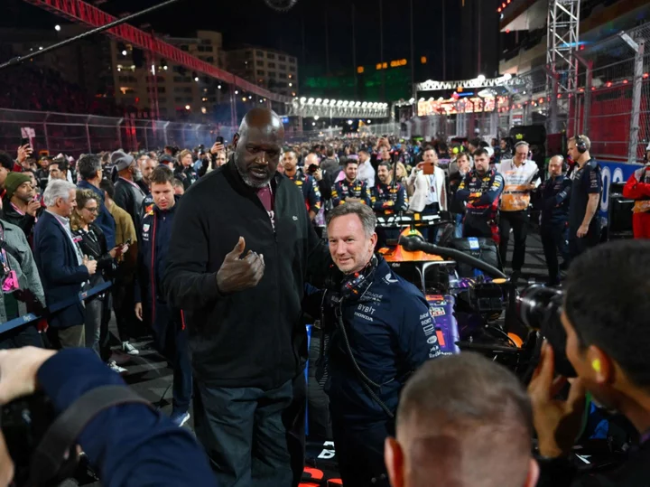 Walking with the stars: Inside the white lines of the Las Vegas Grand Prix grid