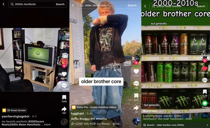 Gen Z is reviving bad 2000s style and calling it 'older brother core'