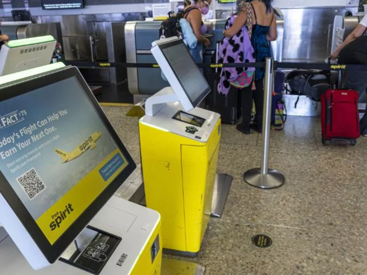 Over 50% of Spirit Airlines flights experience delays after technical issues with its website, app and airport kiosks