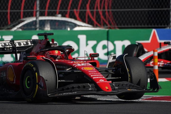 Charles Leclerc leads Ferrari front row at Mexican Grand Prix