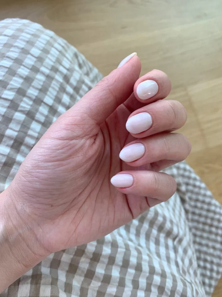 I Tried The Understated Milky Manicure Trend Taking Over Salons
