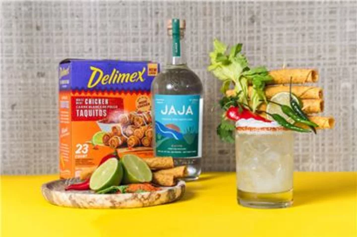 DELIMEX® Taquitos and JAJA™ Tequila Introduce Limited-Edition, Never-Before-Seen Taquito-rita For National Tequila Day