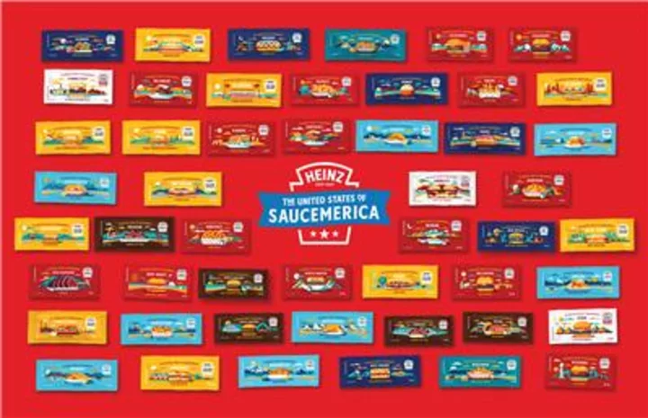 Tomato Red, White, and Blue! HEINZ® Launches Limited-Edition Saucemerica Packet Collection, Offering $500,000 Worth of Prizes to Fans Who Collect Them