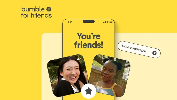 Standalone Bumble for Friends app launches