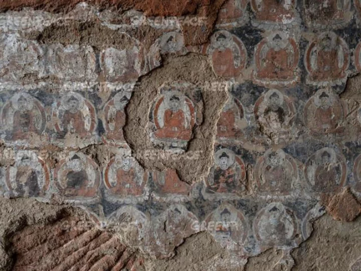China's ancient Silk Road murals face a new threat -- climate change