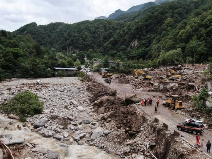 Heavy rains bring deadly flash flood and landslide to northwest China