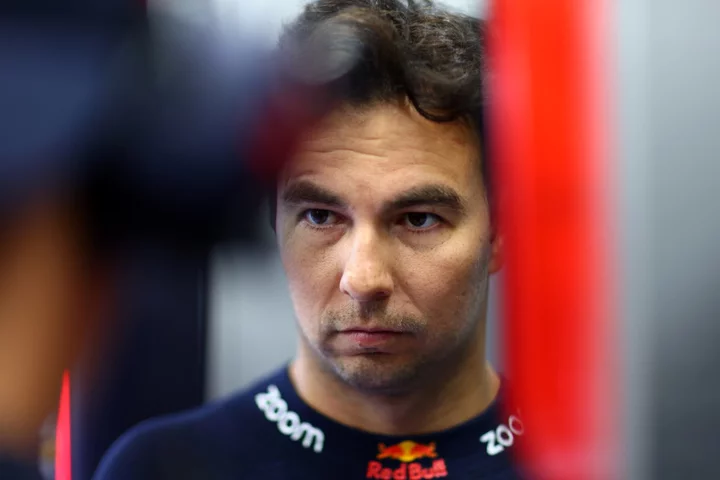 Nervous, Checo? Sergio Perez crashes in practice as Daniel Ricciardo returns in Hungary